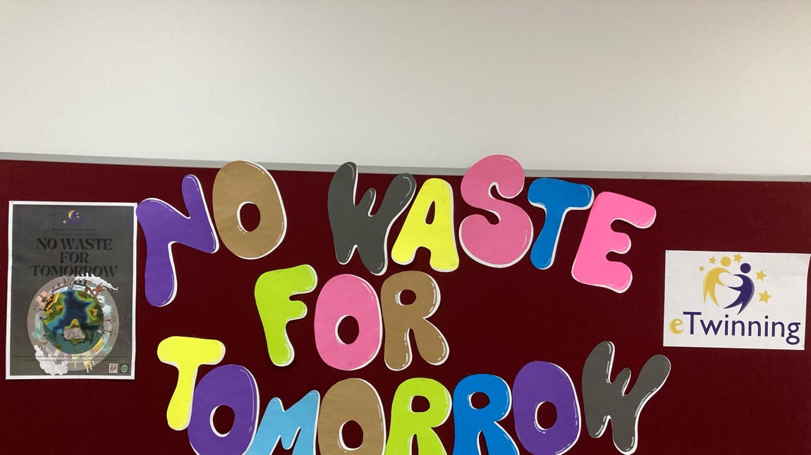 Sıfır atık için No Waste for Tomorrow eTwinning projesine başlıyoruz